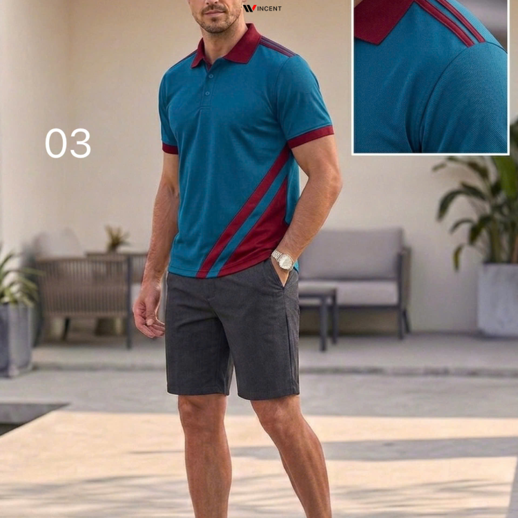 Áo PoLo Cao Cấp Phối Màu Win 509P