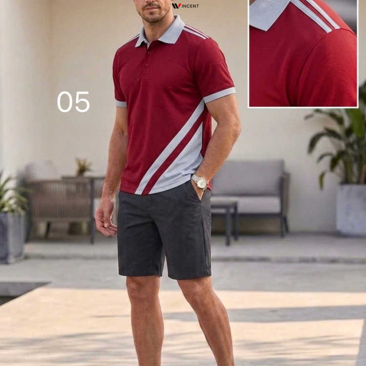 Áo PoLo Cao Cấp Phối Màu Win 509P