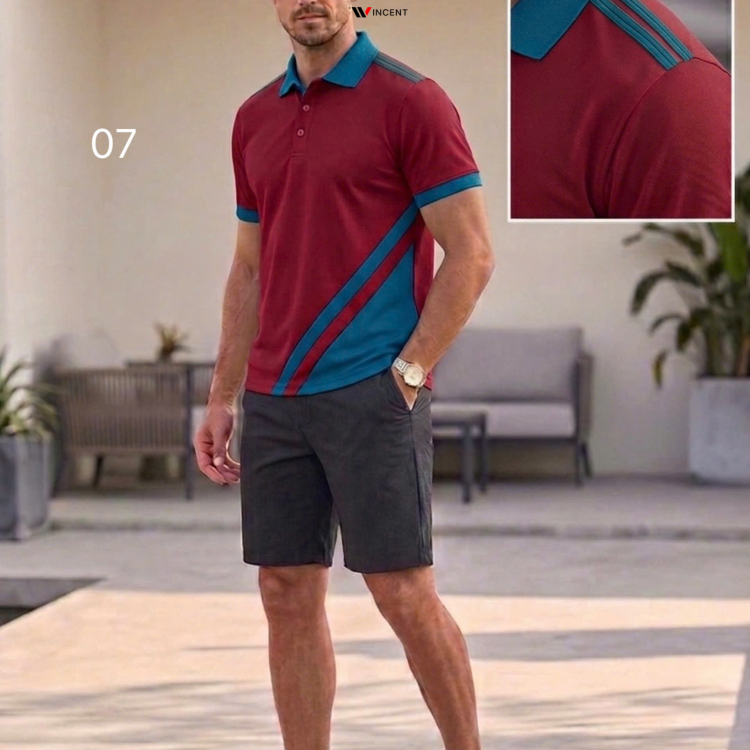 Áo PoLo Cao Cấp Phối Màu Win 509P