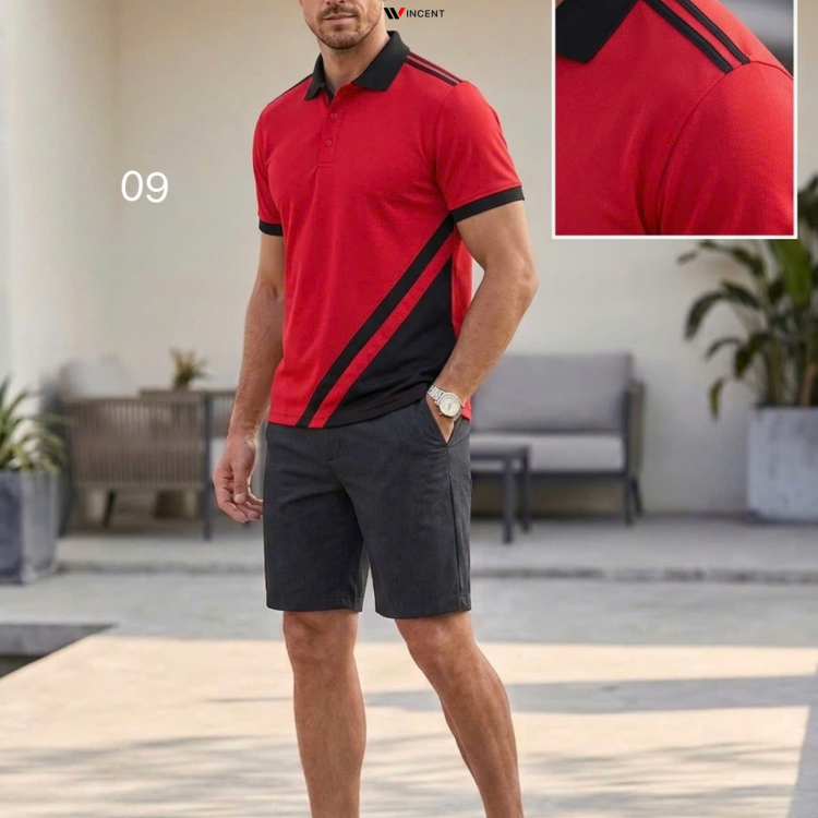 Áo PoLo Cao Cấp Phối Màu Win 509P