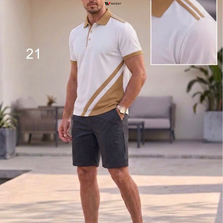Áo PoLo Cao Cấp Phối Màu Win 509P