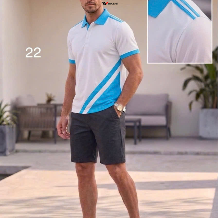 Áo PoLo Cao Cấp Phối Màu Win 509P