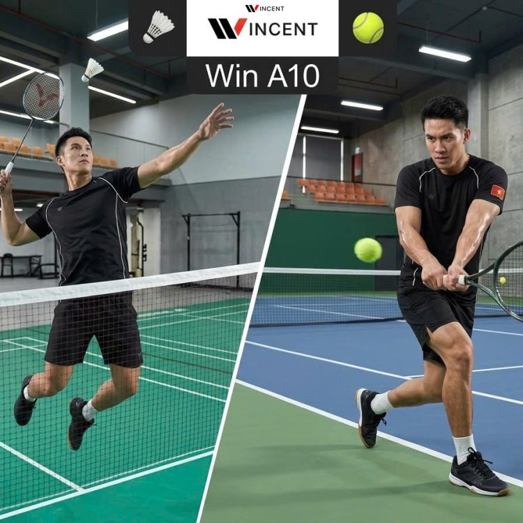 Áo Thun Nam Thể Thao Cổ Tròn A10 -Wincent Việt Nam