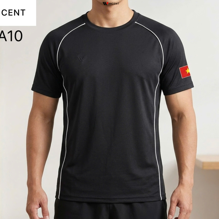 Áo Thun Nam Thể Thao Cổ Tròn A10 -Wincent Việt Nam