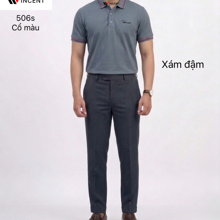 Áo Polo Nam Cổ Viền Cao Cấp 506S - Wincent Việt Nam