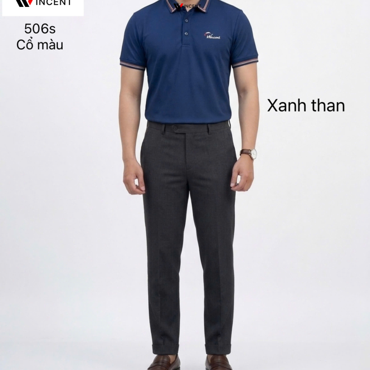 Áo Polo Nam Cổ Viền Cao Cấp 506S - Wincent Việt Nam