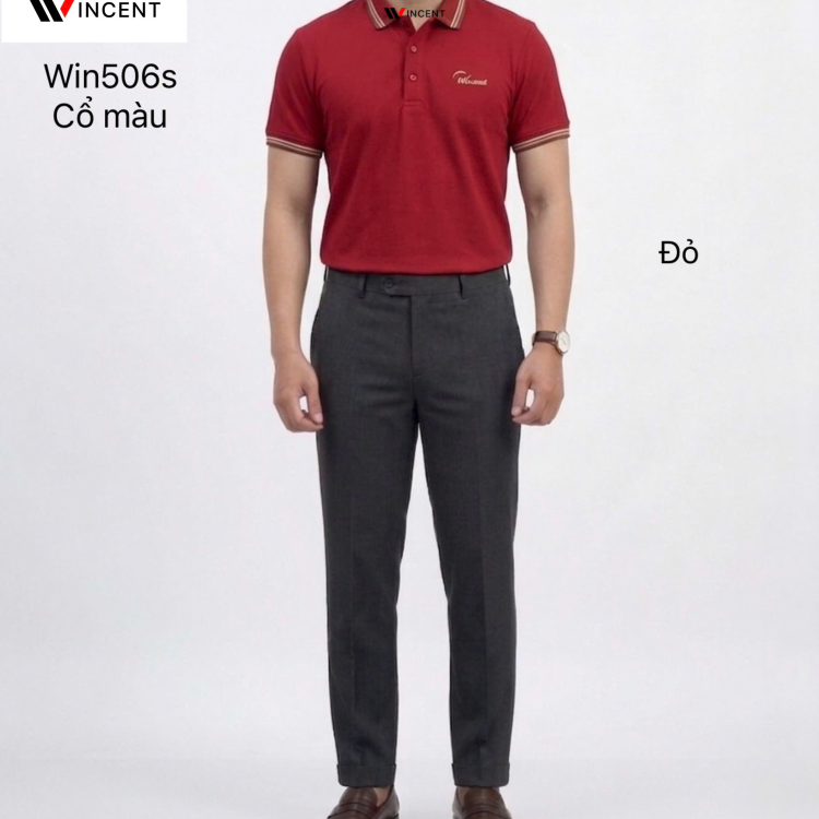Áo Polo Nam Cổ Viền Cao Cấp 506S - Wincent Việt Nam