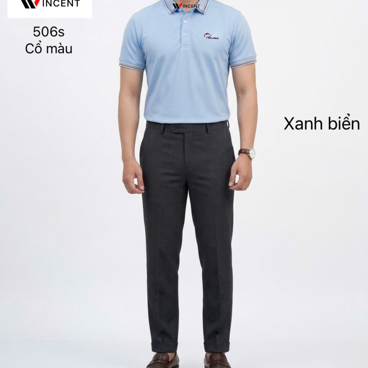 Áo Polo Nam Cổ Viền Cao Cấp 506S - Wincent Việt Nam