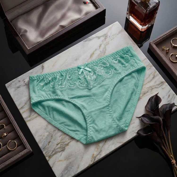 Quần Lót Nữ Cotton Phối Ren N08 - Wincent Việt Nam