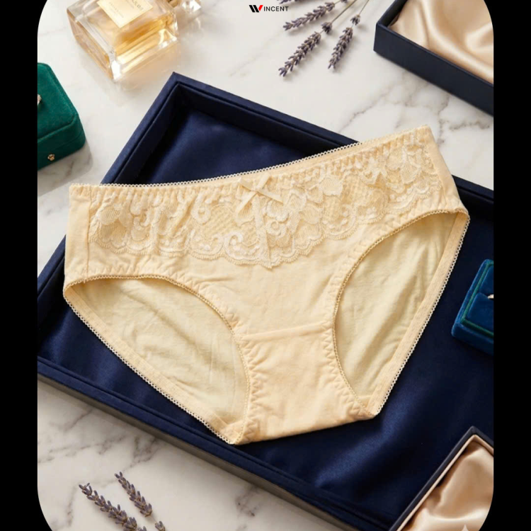 Quần Lót Nữ Cotton Phối Ren N08 - Wincent Việt Nam