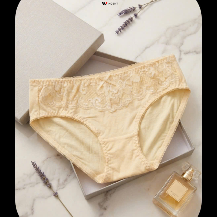 Quần Lót Nữ Cotton Phối Ren N08 - Wincent Việt Nam