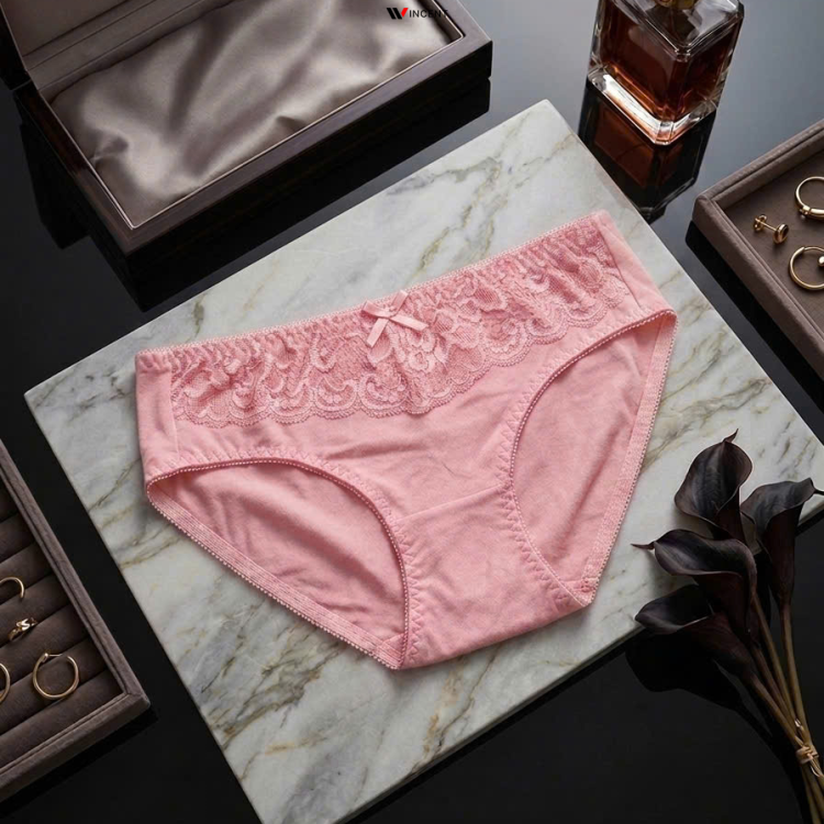 Quần Lót Nữ Cotton Phối Ren N08 - Wincent Việt Nam