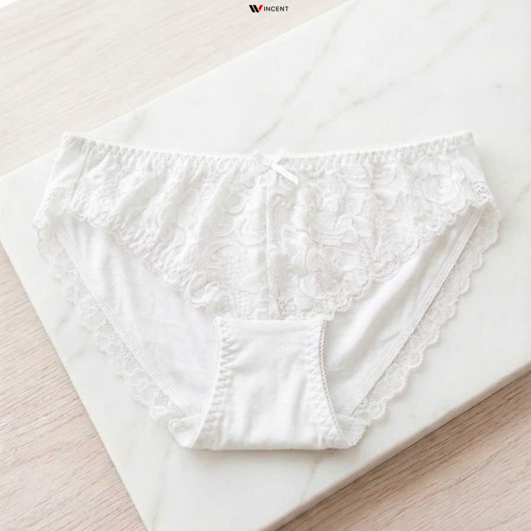 Quần Lót Nữ Cotton Phối Ren Co Giãn 4 Chiều N018 - Wincent Việt Nam