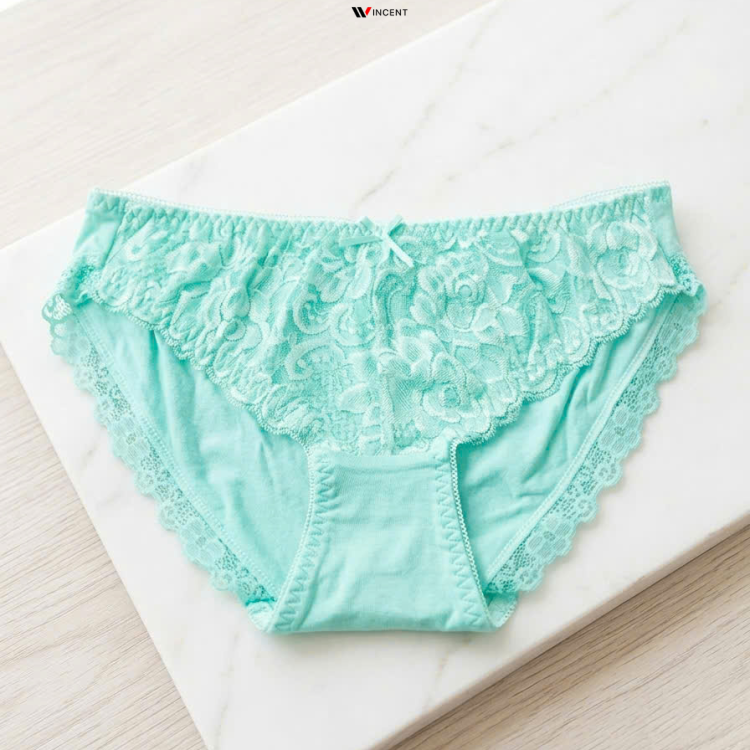 Quần Lót Nữ Cotton Phối Ren Co Giãn 4 Chiều N018 - Wincent Việt Nam