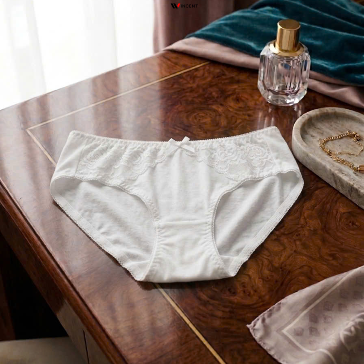 Quần Lót Nữ Cotton Phối Ren N040 -Wincent Việt Nam
