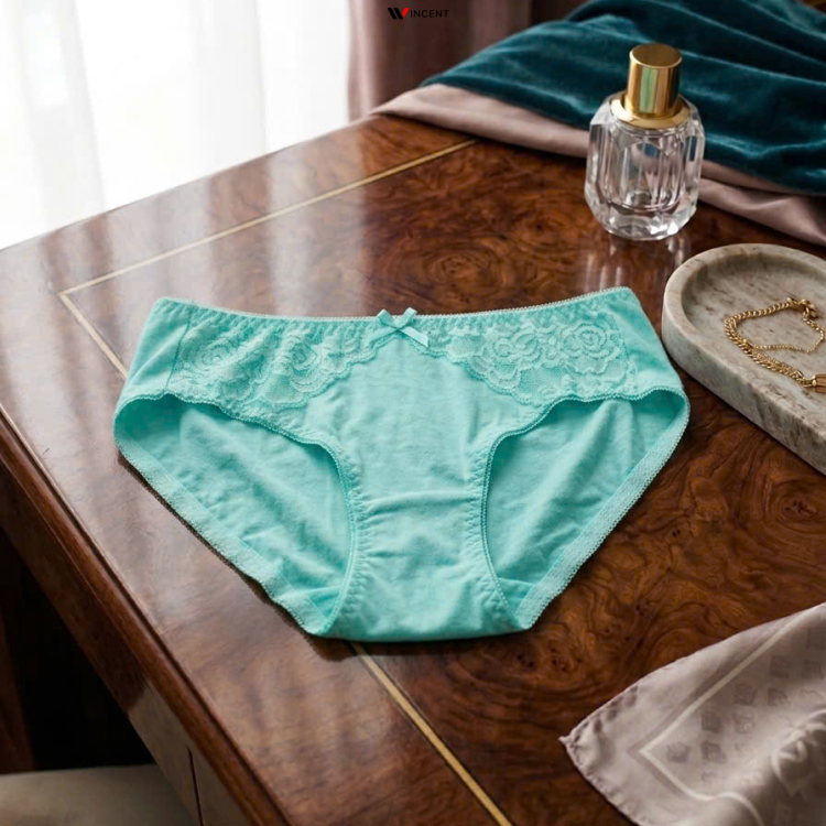 Quần Lót Nữ Cotton Phối Ren N040 -Wincent Việt Nam