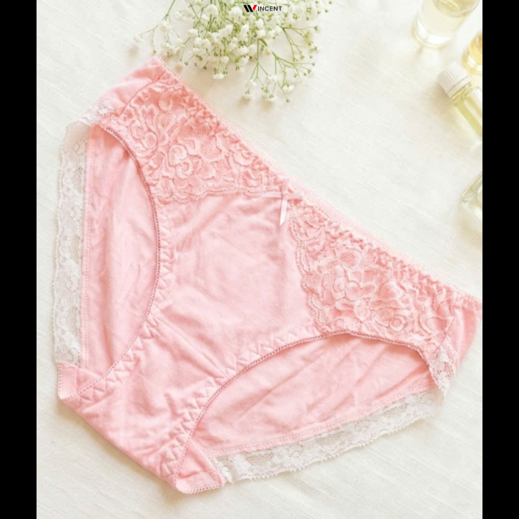 Quần Lót Nữ cotton Phối Ren 2 Bên N042 - Wincent Việt Nam