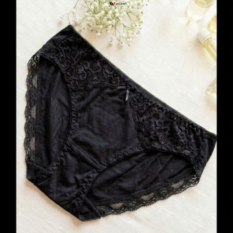 Quần Lót Nữ cotton Phối Ren 2 Bên N042 - Wincent Việt Nam