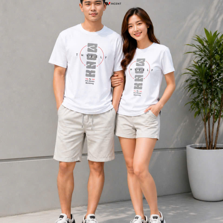 Áo Thun Nam Nữ Cotton Win 505/505G - Wincent Việt Nam 
