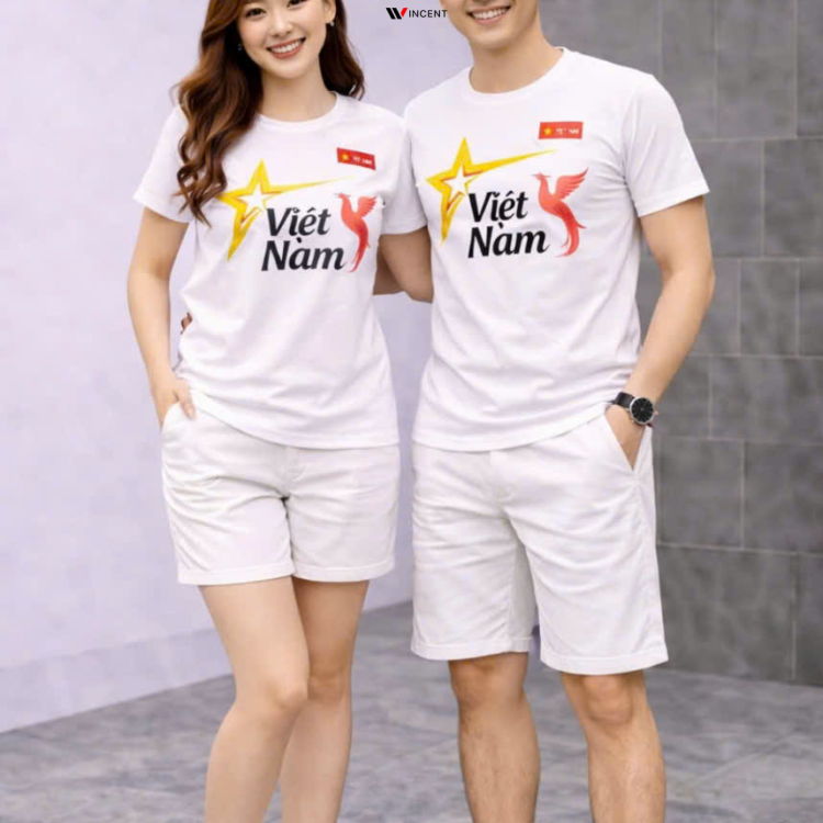 Áo Thun Nam Nữ Cotton Win 505/505G - Wincent Việt Nam 