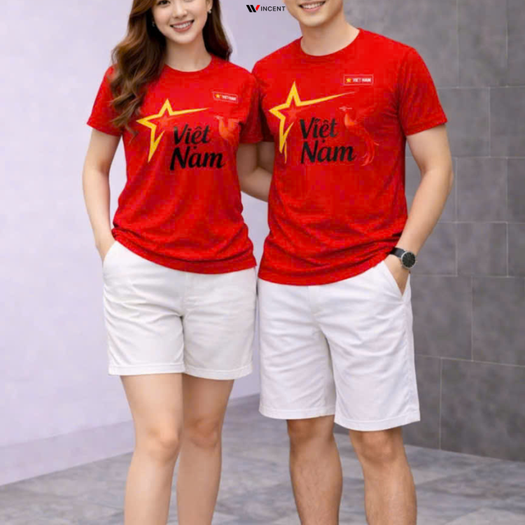 Áo Thun Nam Nữ Cotton Win 505/505G - Wincent Việt Nam 