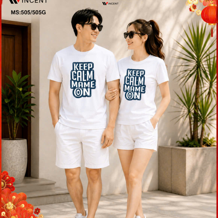 Áo Thun Nam Nữ Cotton Win 505/505G - Wincent Việt Nam 