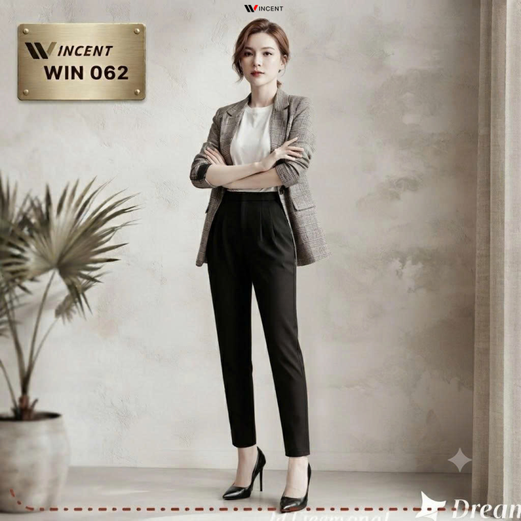 Quần Tây Nữ Ống Suông Cao Cấp Win 062 -Wincent Việt Nam