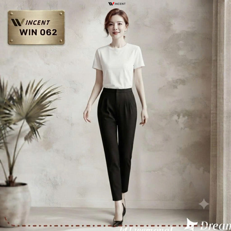 Quần Tây Nữ Ống Suông Cao Cấp Win 062 -Wincent Việt Nam