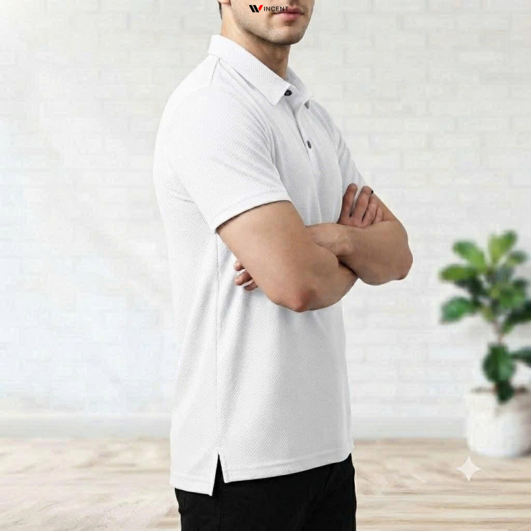 Áo Thun Nam Trơn Polo Vải Cá Sấu 515T - Wincent Việt Nam