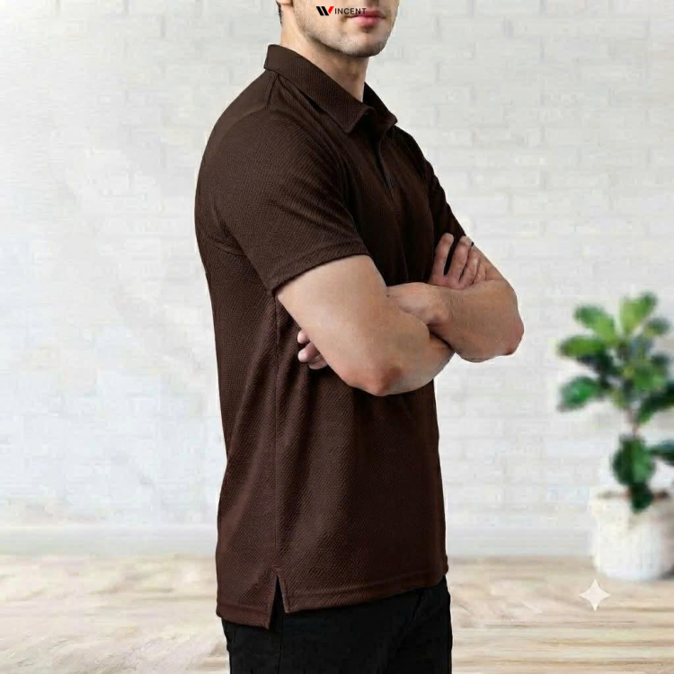 Áo Thun Nam Trơn Polo Vải Cá Sấu 515T - Wincent Việt Nam