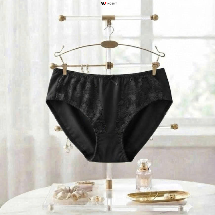 Quần Lót Nữ Thun Lạnh Phối Ren N022 - Wincent Việt Nam