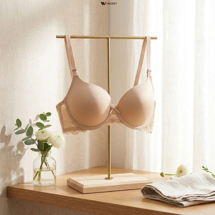 Bra Nữ Balconette QP018 – Nâng Đỡ Tự Nhiên, Tôn Vòng Ngực Gợi Cảm