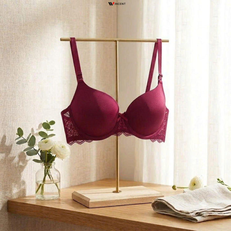 Bra Nữ Balconette QP018 – Nâng Đỡ Tự Nhiên, Tôn Vòng Ngực Gợi Cảm