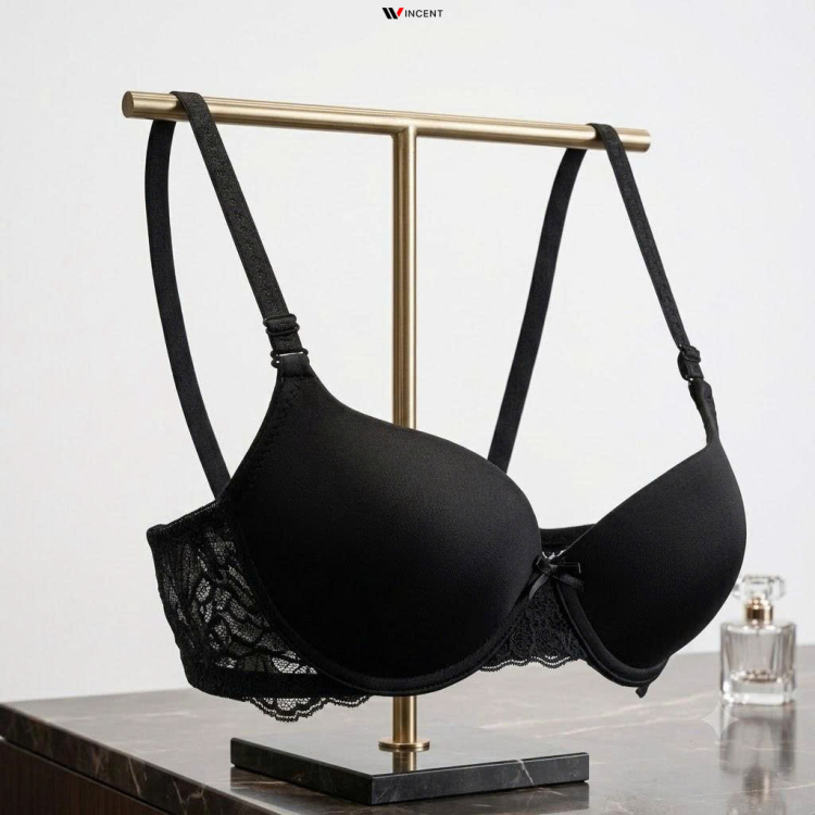 Bra Nữ Balconette QP018 – Nâng Đỡ Tự Nhiên, Tôn Vòng Ngực Gợi Cảm