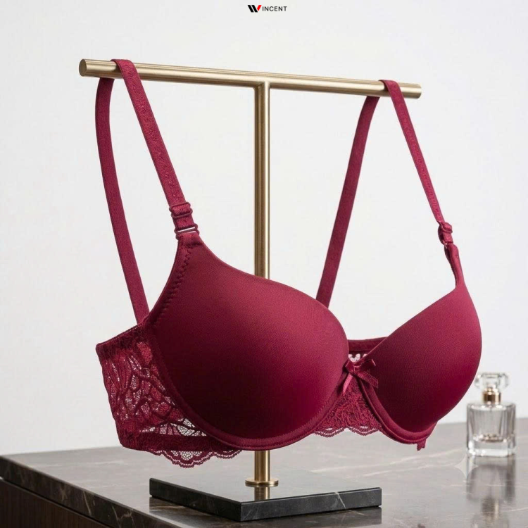 Bra Nữ Balconette QP018 – Nâng Đỡ Tự Nhiên, Tôn Vòng Ngực Gợi Cảm