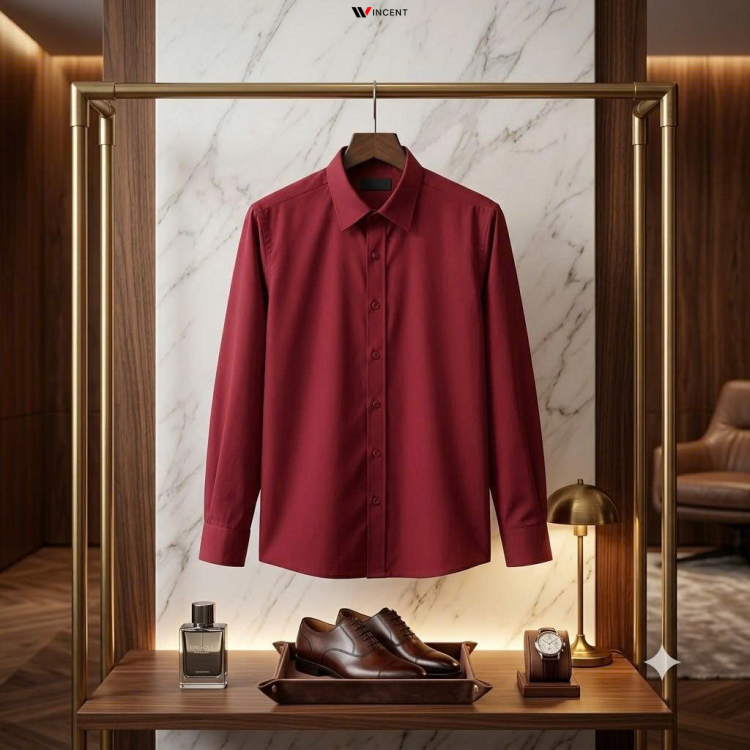 Áo Sơ Mi Cao Cấp Nam Tay Dài SM002 - Wincent Việt Nam