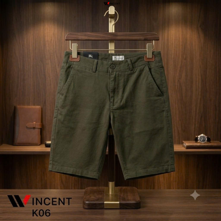 Quần Short KaKi Nam Cao Cấp K06 - Wincent Việt Nam