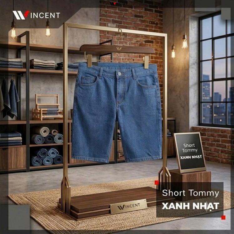 Quần Short Jean Nam Cao Cấp - Win 014 - Wincent Việt Nam