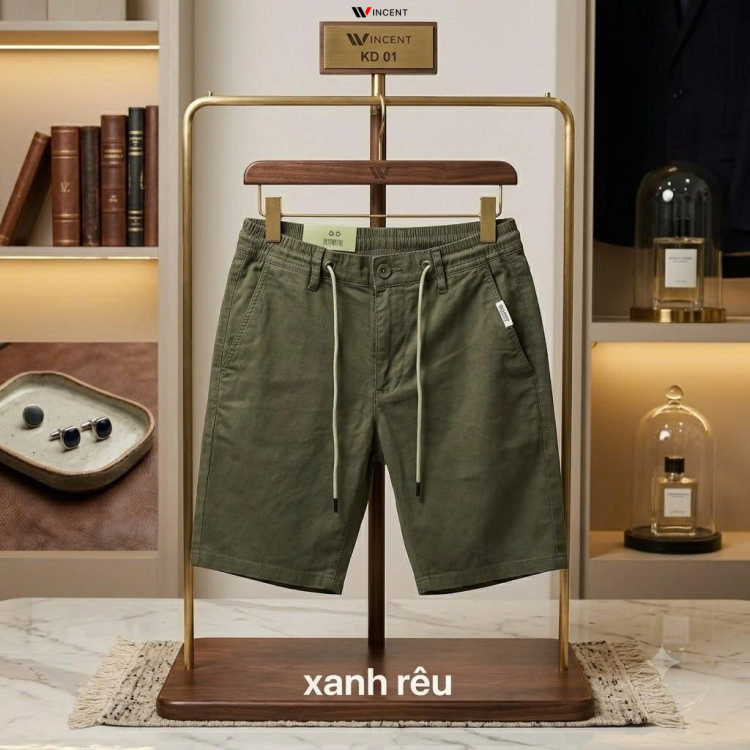 Quần Short Nam Vải Linen KD01 - Wincent Việt Nam
