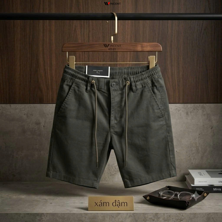 Quần Short Nam Vải Linen KD01 - Wincent Việt Nam