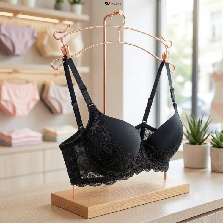 Áo Ngực Cúp 3/4 Phối Ren Thanh Lịch QP094 – Wincent Việt Nam