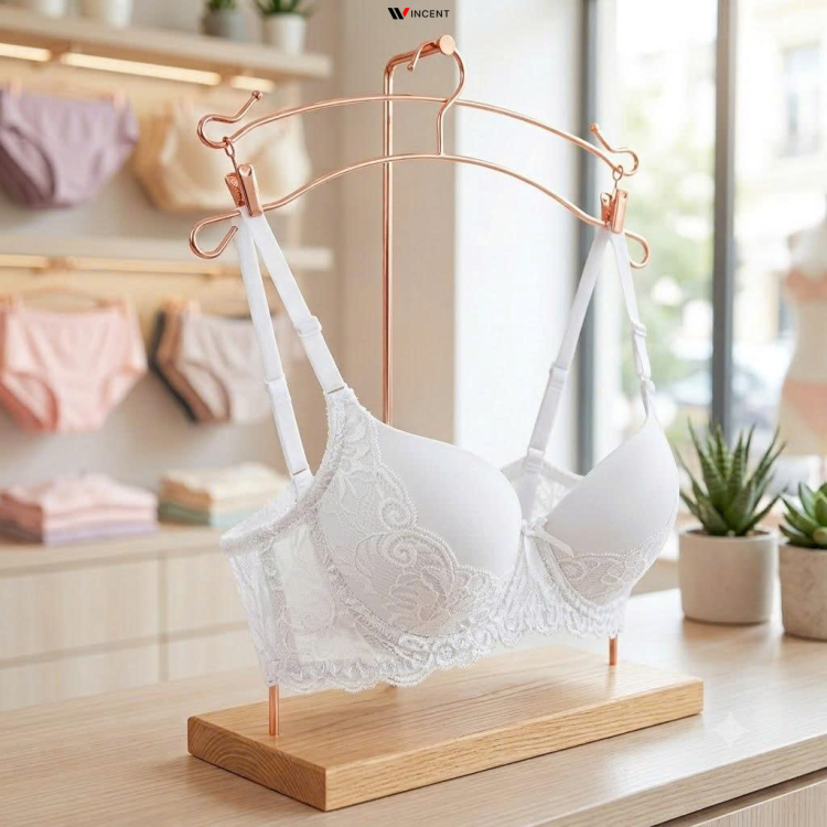 Áo Ngực Cúp 3/4 Phối Ren Thanh Lịch QP094 – Wincent Việt Nam